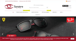Desktop Screenshot of opticasanabre.com